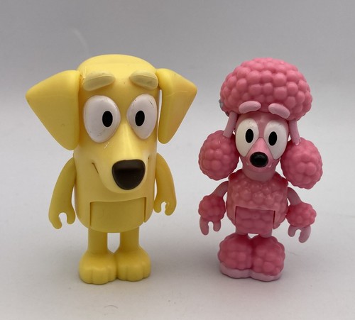 Bluey family friends action - bluey, &